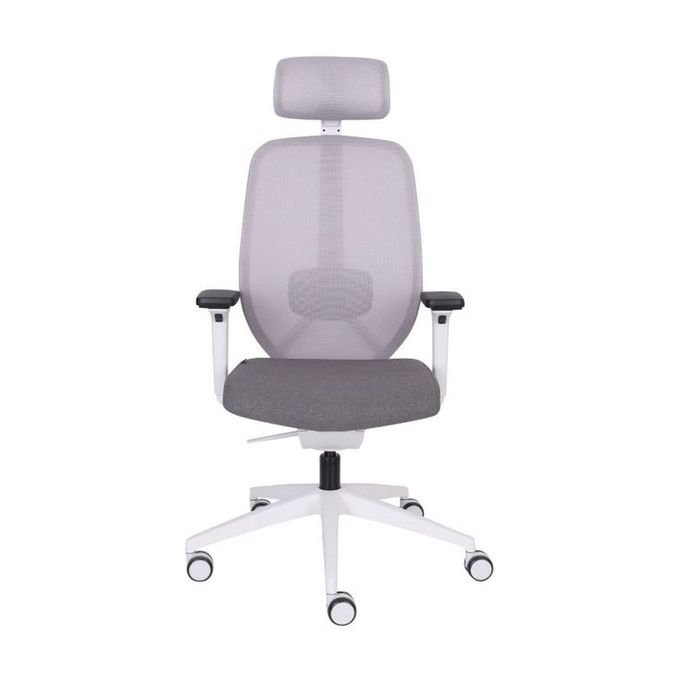 Grospol Ergonomiczny fotel biurowy 4U GS HD grey tkanina Medley - 12 kolorów