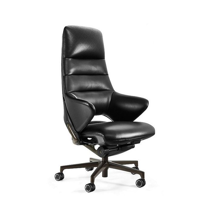 UNIQUE Fotel biurowy Omega skóra naturalna różne kolory (CM-K030ASR-9-HL)