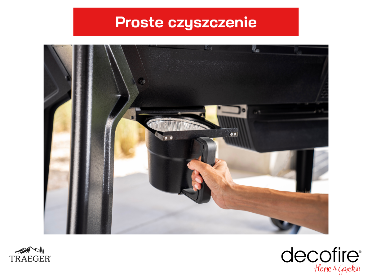 System odprowadzania tłuszczu i popiołu EZ-Clean™