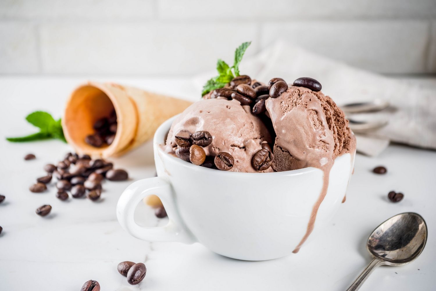 Lody kawowe