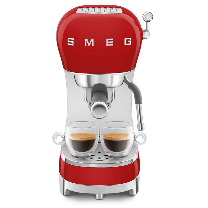 Ekspres kolbowy 50's style Czerwony Smeg (ECF02RDEU)