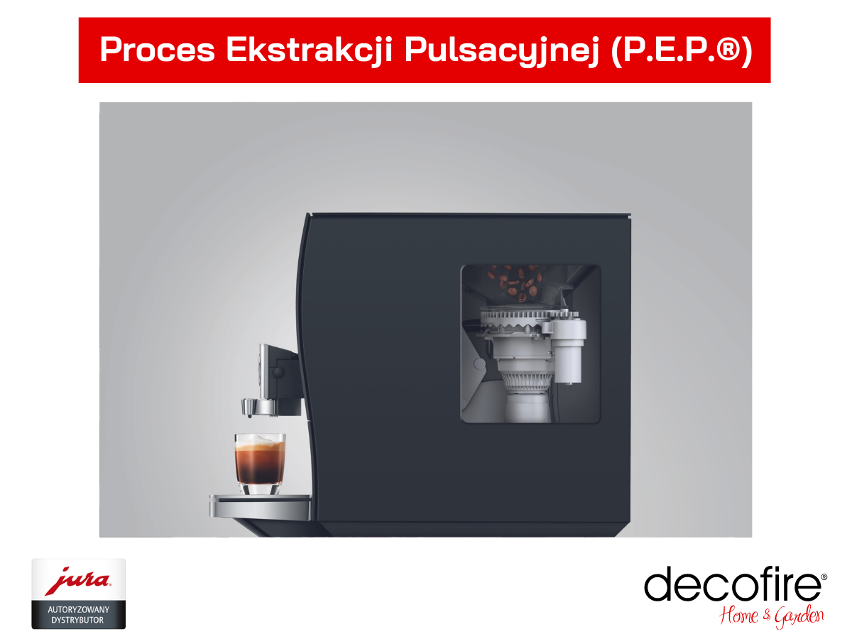 Proces Ekstrakcji Pulsacyjnej w ekspresie Jura Z10