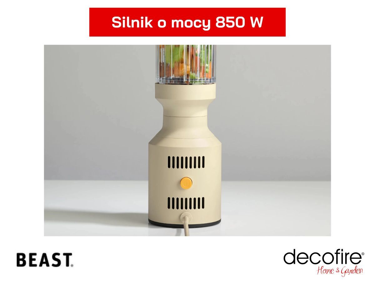 Wydajny silnik o mocy 850 W