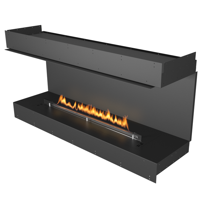 Biokominek Planika FLA 4 1190 mm + Forma 1500 Fireplace 