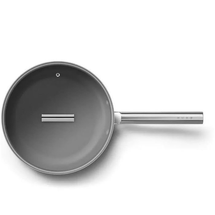 Patelnia 28 cm Kremowy Smeg (CKFF2801CRM)