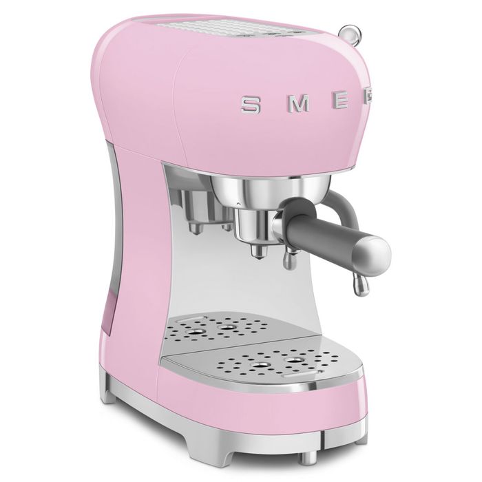 Ekspres kolbowy 50's style Pastelowy róż Smeg (ECF02PKEU)