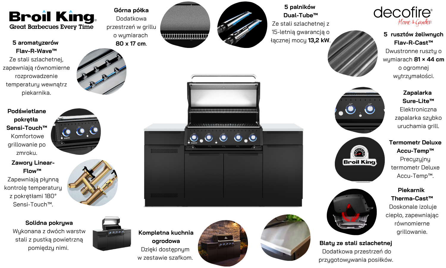 Grill gazowy Baron 520 I Wyspa Broil King