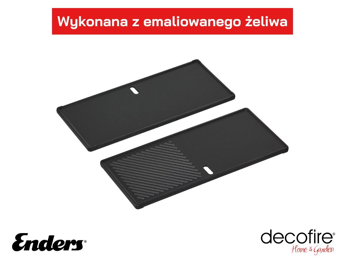 Wykonana z emaliowanego żeliwa – trwałość i jakość wykonania