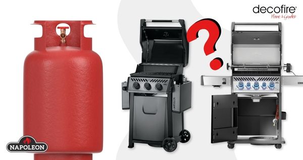 Czy butla 11-kg mieści się w grillach Napoleon?