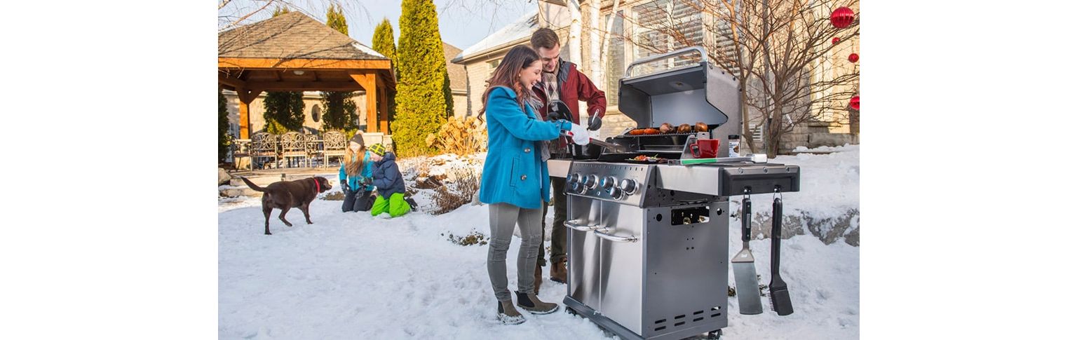 Grill zimą - podstawowe zasady przygotowania potraw i przechowywanie grilli Broil King