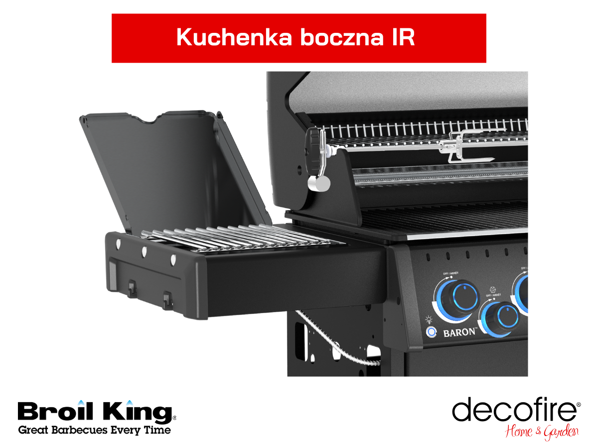Kuchenka boczna w grillu Broil king 