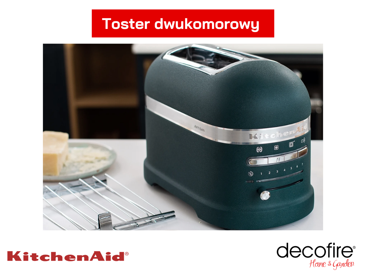 Toster dwukomorowy 2 Artisan Pebbled Palm KitchenAid