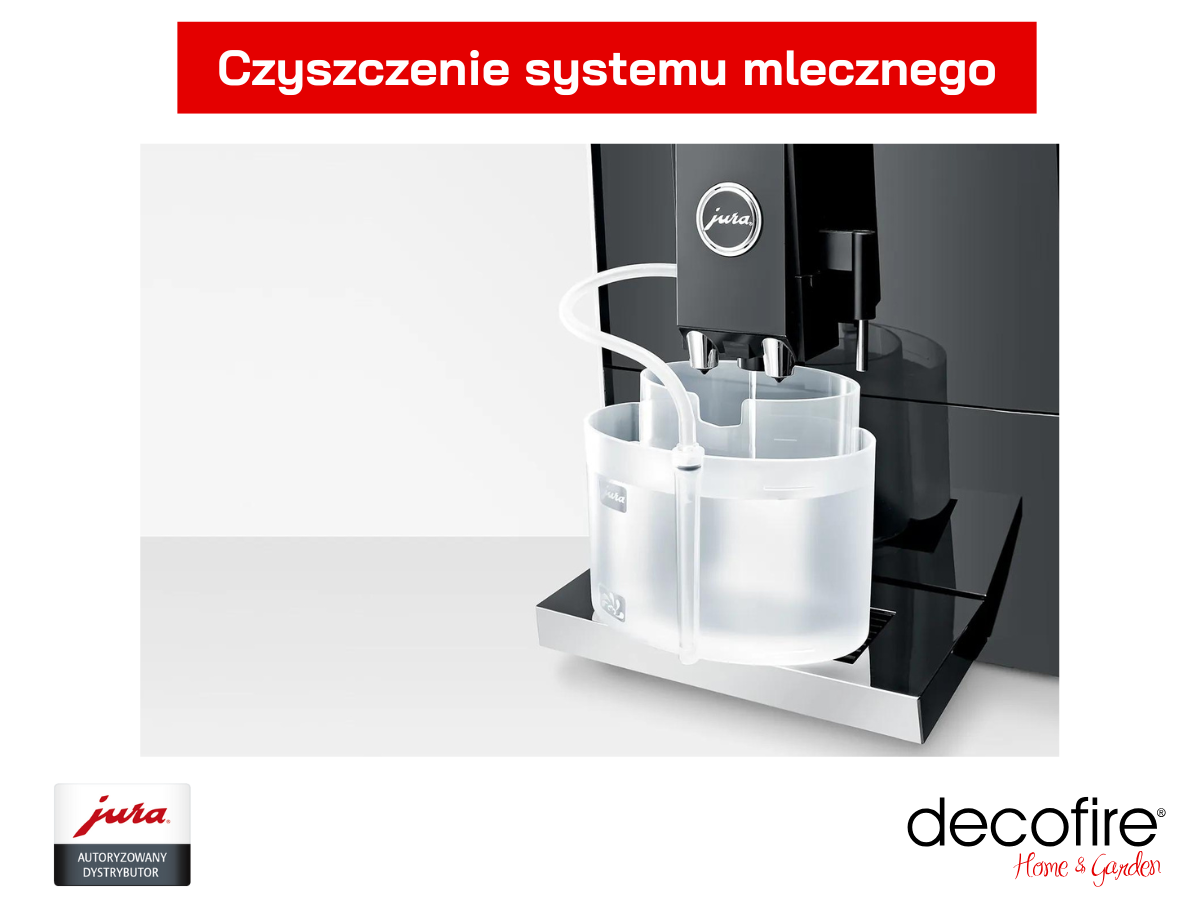 Czyszczenie systemu mlecznego