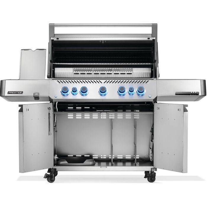 Grill gazowy Napoleon Prestige 665 z palnikiem rożna i palnikiem bocznym Sizzle Zone (P665VRSIBPSS-PL)
