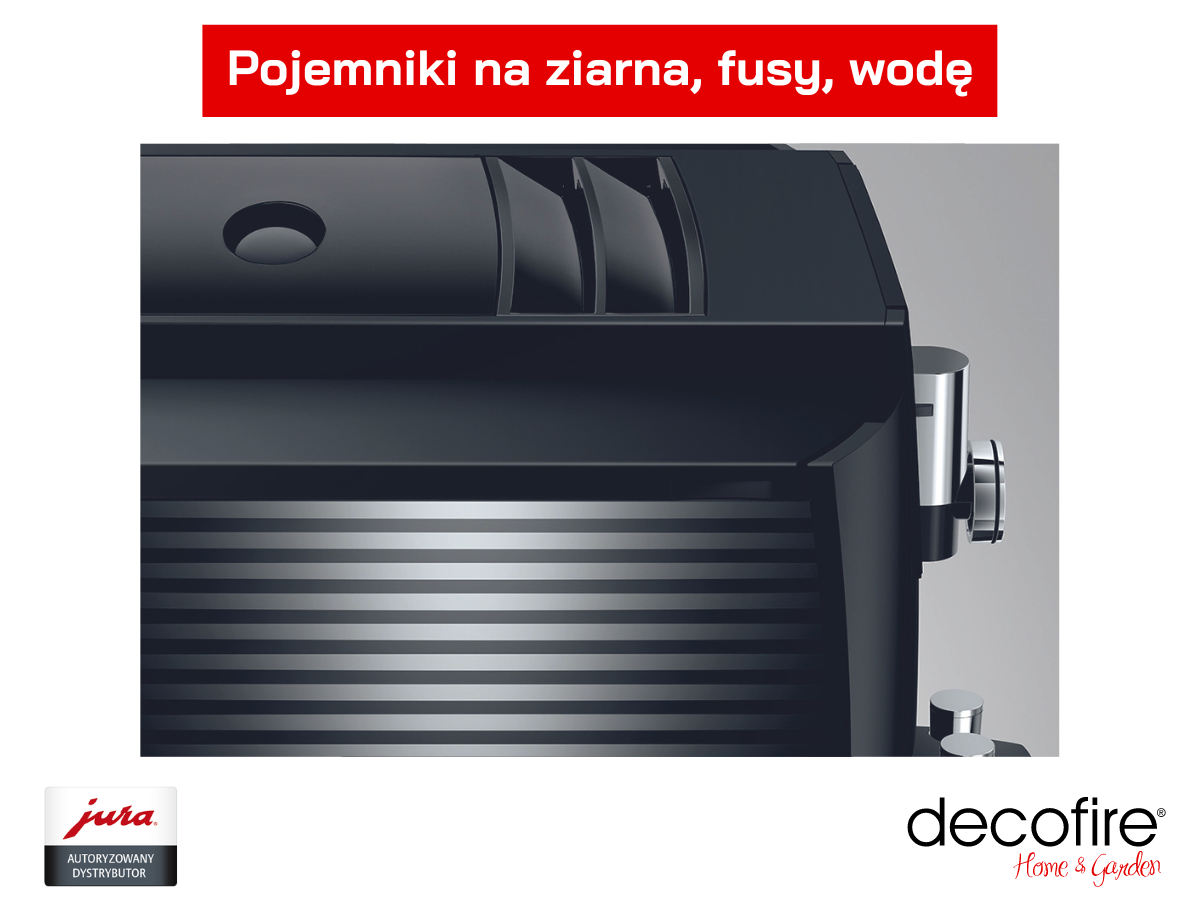 Zbiorniki w ekspresie Jura S8 Piano Black (EB)