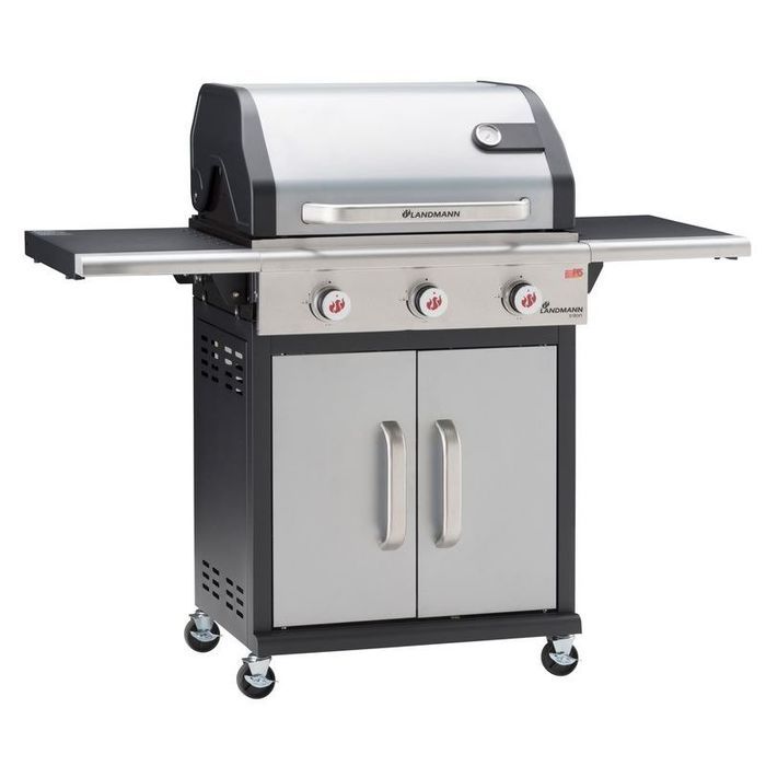 Grill gazowy Landmann Triton PTS 3.0 srebrny (12930)