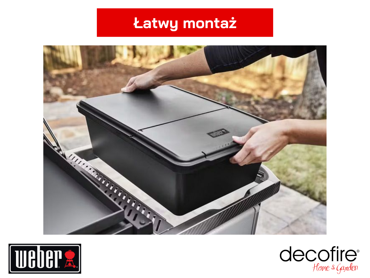 Zewnętrzny pojemnik do przechowywania Weber Works – łatwy montaż