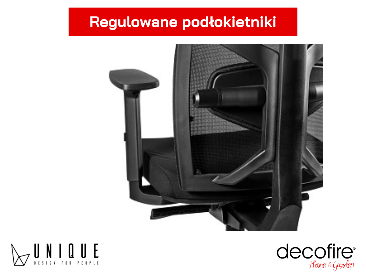 Regulowane podłokietniki – pełne wsparcie dla ramion