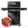 Grill gazowy Napoleon Rogue PRO 425 SIB z palnikiem bocznym na podczerwień czarny (RP425SIBPK-2-PL) ⭐ PROMOCJA! AKCESORIA W SUPER CENIE