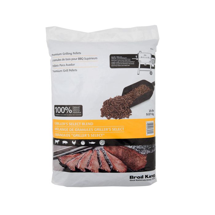 Pellet do wędzenia mieszanka Griller's Select 9 kg Broil King (63939)