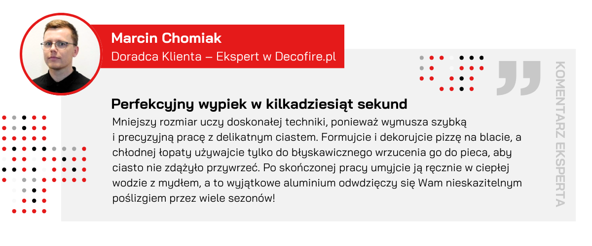 Opinia eksperta o pizzy bez utraty kształtu