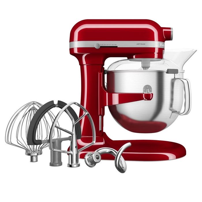 Mikser Artisan z podnoszoną dzieżą Empire Red 6,6L KitchenAid (5KSM70SHXEER)