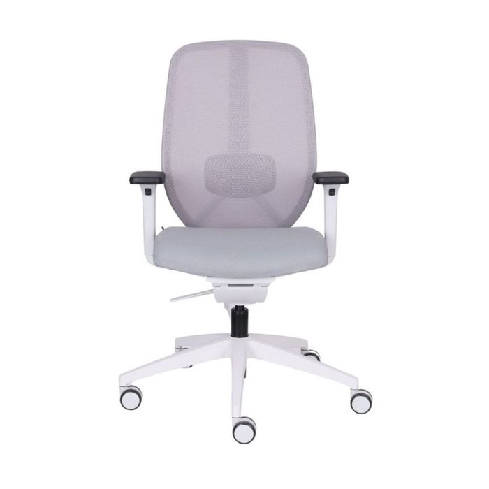 Grospol Ergonomiczny fotel biurowy 4U GS grey tkanina Flex - 8 kolorów