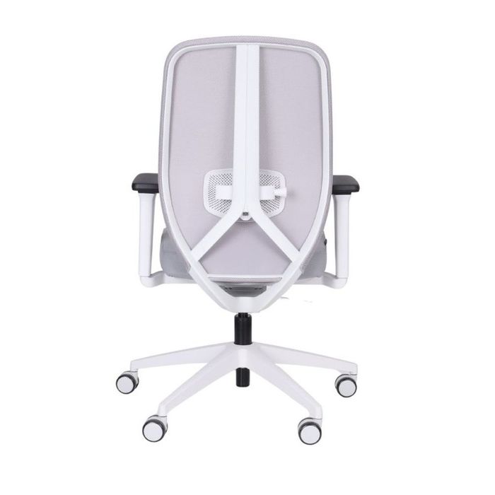 Grospol Ergonomiczny fotel biurowy 4U GS chrome tkanina Valencia - 12 kolorów