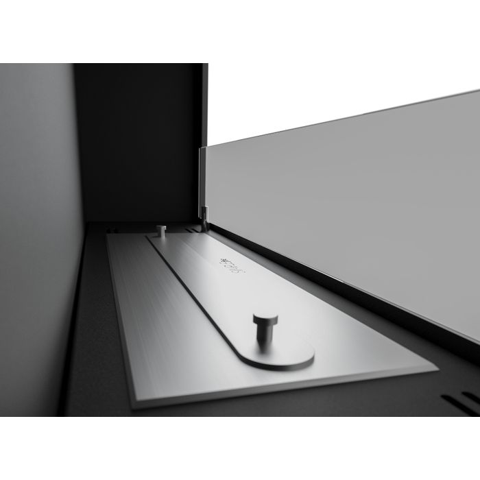 Biokominek wiszący Simple Fire FRAME 900 INOX 900x490 mm