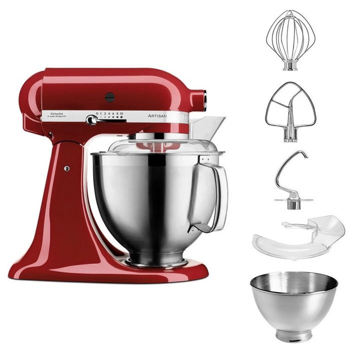 Mikser Artisan 5 Empire Red 4,8 l KitchenAid (5KSM185PSEER)