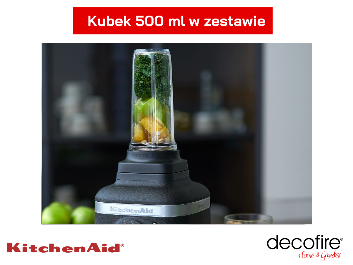 Kubek bidon w zestawie z blenderem kielichowym K400 