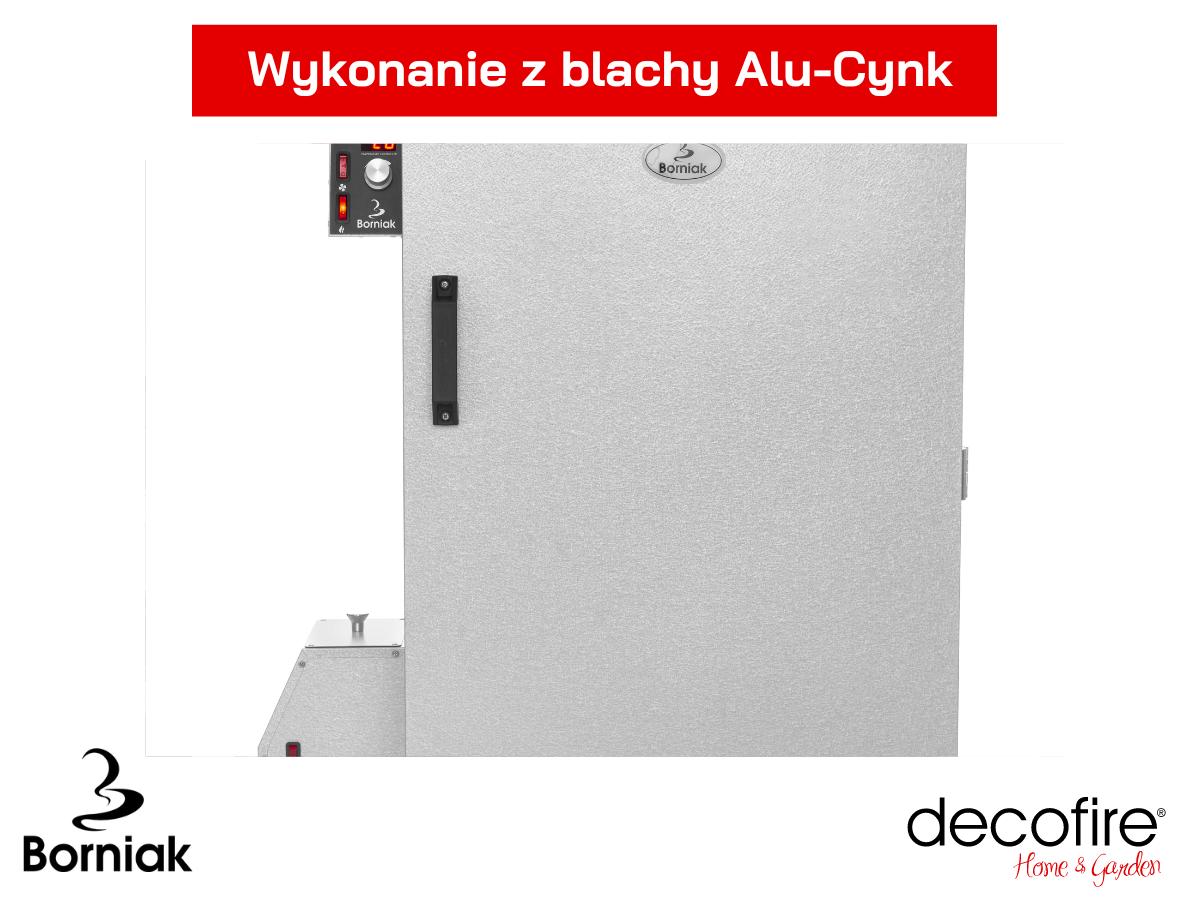 Wykonanie z blachy Alu-Cynk i stali nierdzewnej