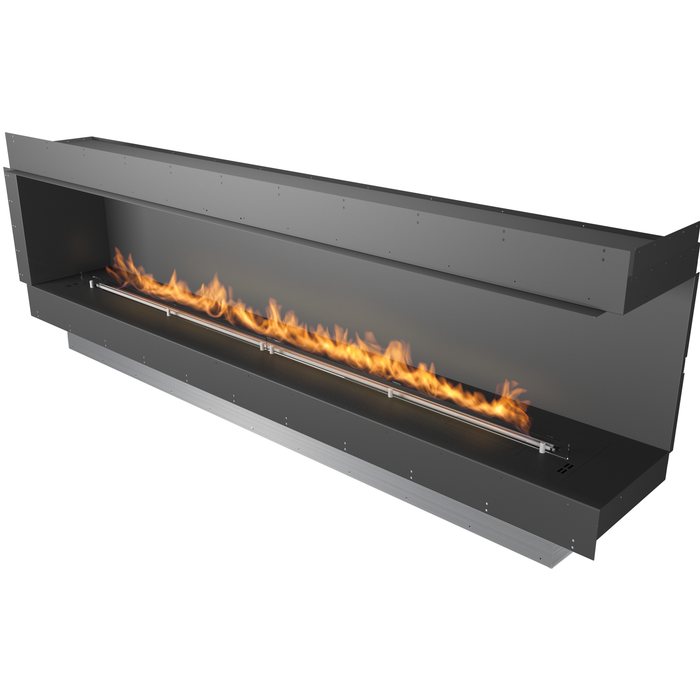 Biokominek Planika FLA 4 2490 mm + Forma 2700 Fireplace 