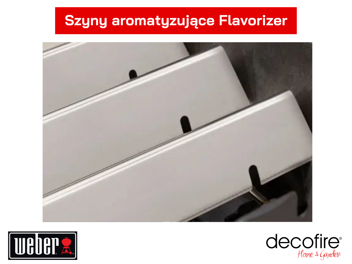 Szyny aromatyzujące w grillu Weber Spirit EPX-325S Premium GBS