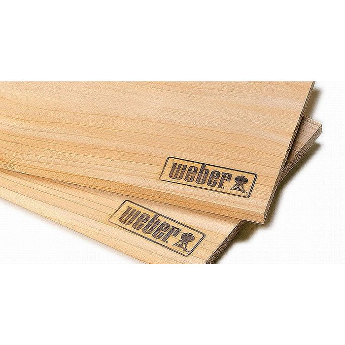 Deski do wędzenia z czerwonego drzewa cedrowego  40 x 15 cm - 2 szt (17831)