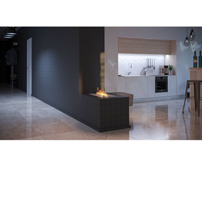 OUTLET - Wkład do zabudowy Infire INSERT 600 INOX - EKSPOZYCJA
