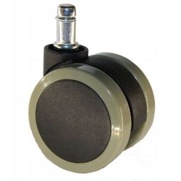 Unique Kółka gumowane miękkie do foteli biurowych 60 mm - 5 szt. (CT60-431G)