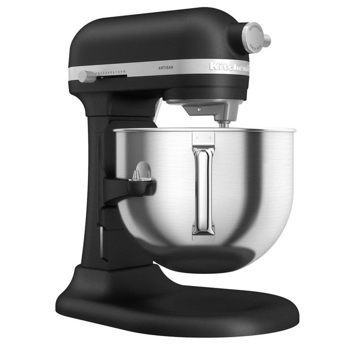 Mikser Artisan z podnoszoną dzieżą Cast Iron Black 6,6L KitchenAid (5KSM70SHXEBK)