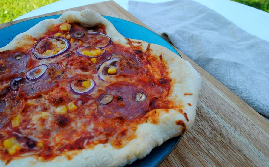 Pizza z mąki orkiszowej