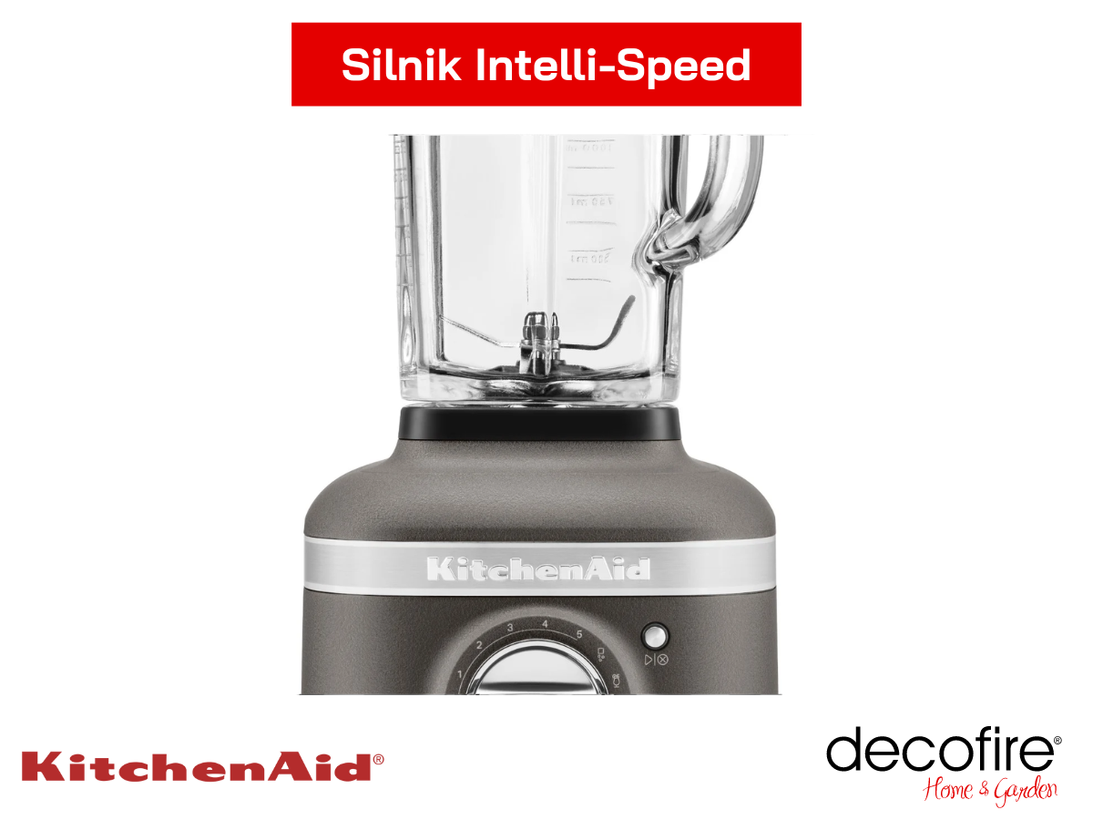 Silnik Intelli-Speed w blenderze kielichowym K400 Artisan 1,4 l Imperial Grey KitchenAid