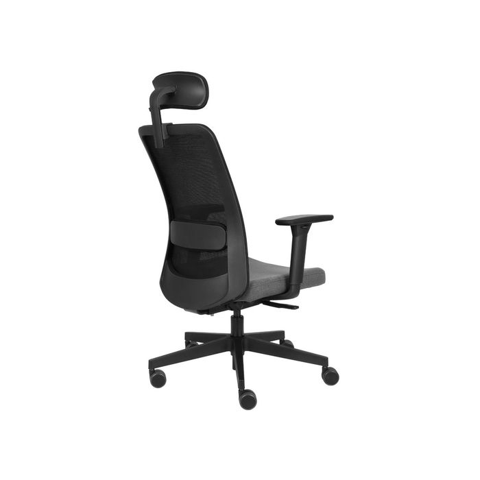 Grospol Krzesło fotel biurowy Nico BS HD black tkanina Omega - 8 kolorów