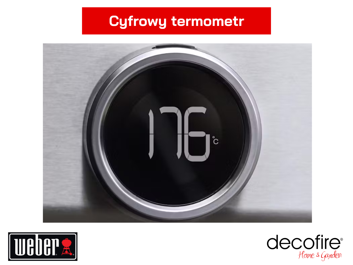 Grill gazowy Weber Spirit EP-325 – cyfrowy termometr
