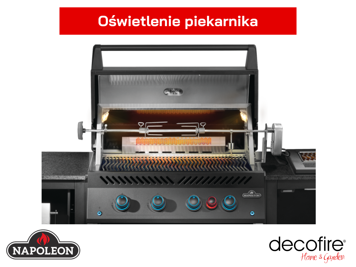 Podświetlenie wnętrza piekarnika