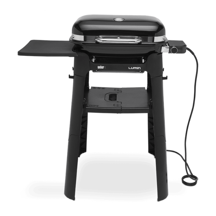 Grill elektryczny Weber Lumin Compact ze stojakiem czarny (91010879)