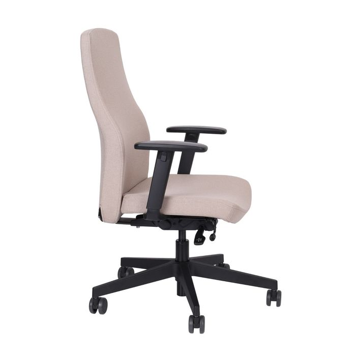 Grospol fotel biurowy Team Pro black chrome tkanina Strong - 8 kolorów