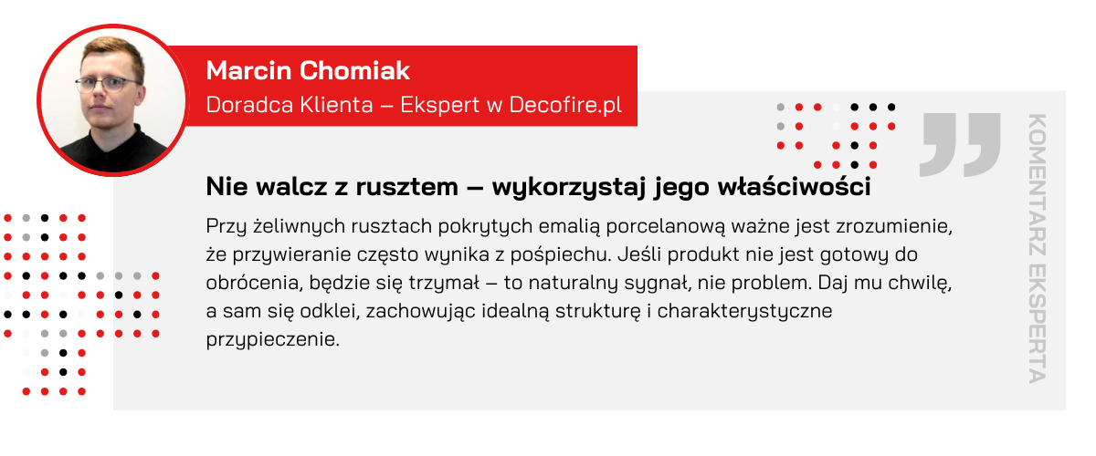 Opinia eksperta o rusztach żeliwnych