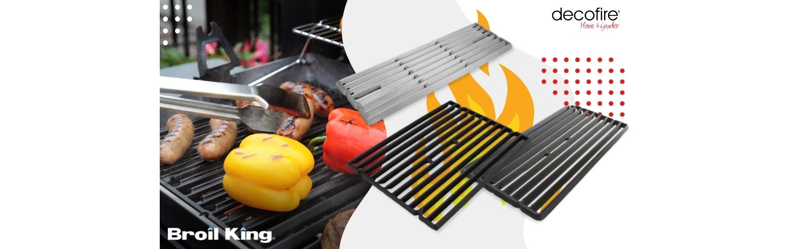 Rodzaje rusztów stosowanych w grillach gazowych Broil King 
