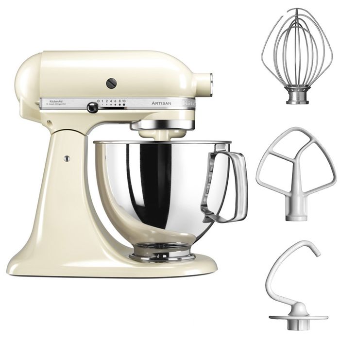 Mikser Artisan 5 Almond Cream 4,8 l KitchenAid (5KSM125EAC)