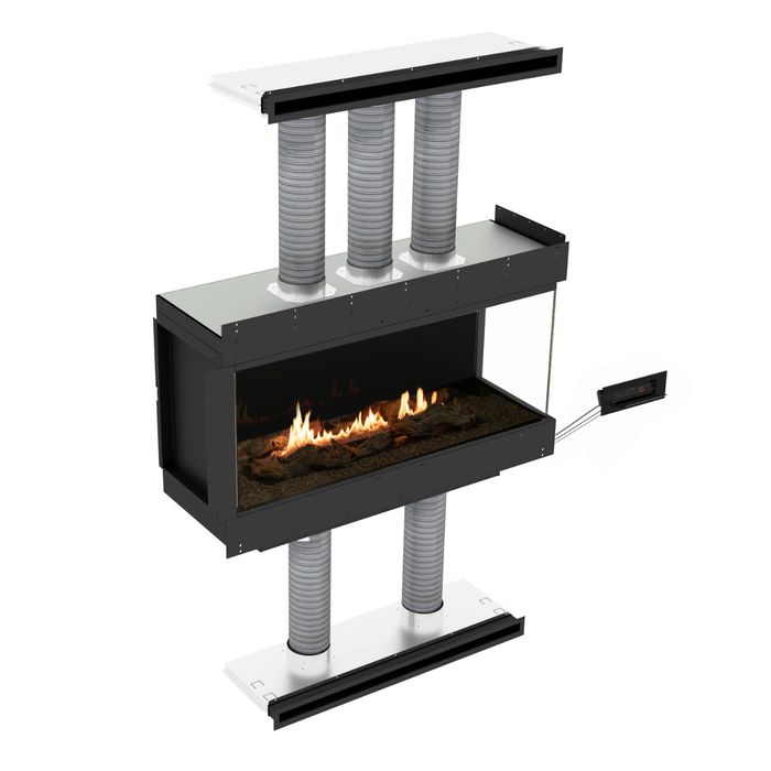 Biokominek Planika Panorama Fireplace 