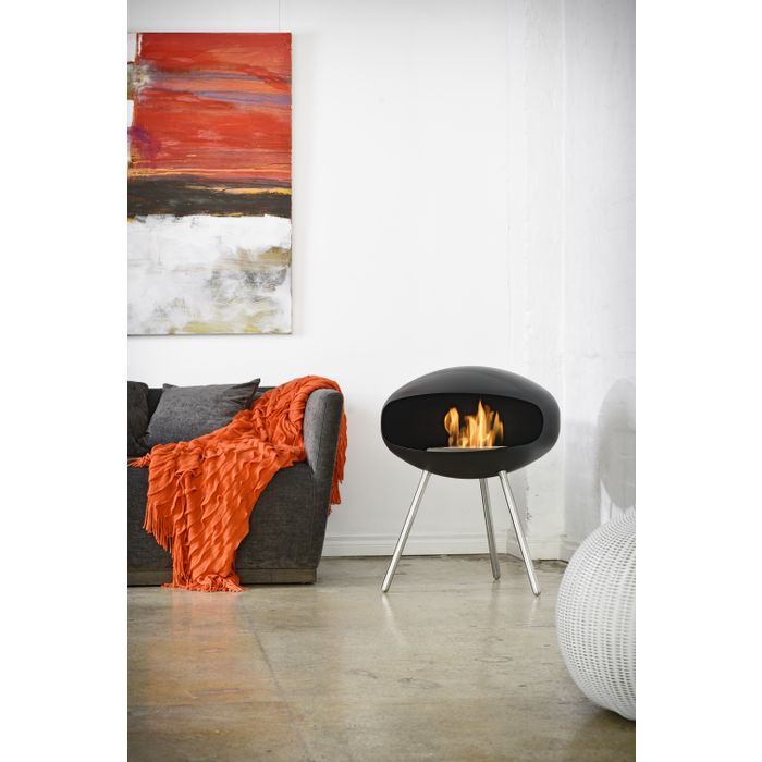 Biokominek Cocoon Terra Black
